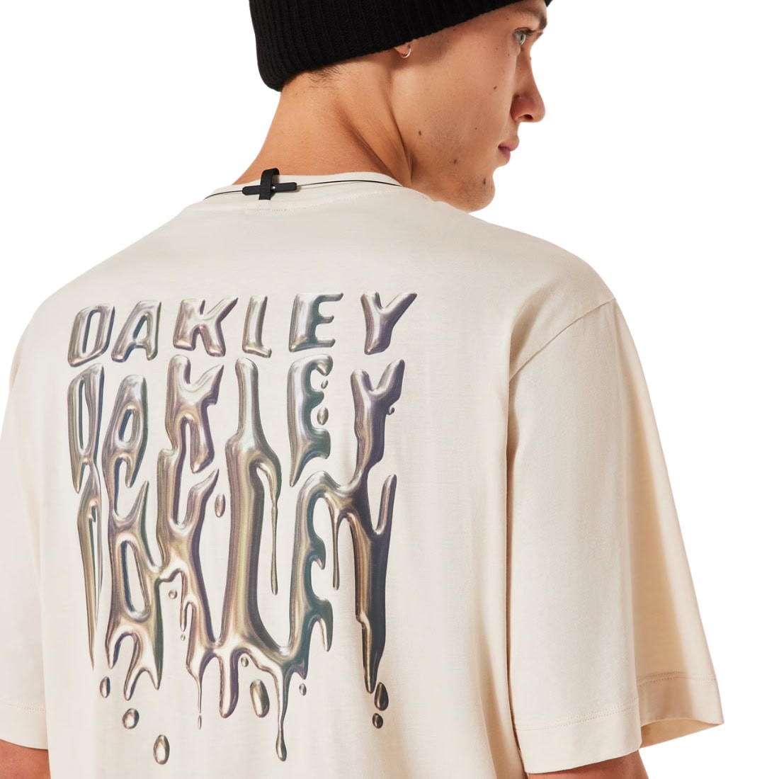 Oakley Stacked Metal T-Shirt - Mist - Mens Graphic T-Shirt by Oakley