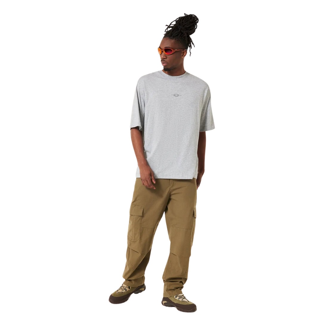 Oakley Stacked Metal T-Shirt - New Granite Heather