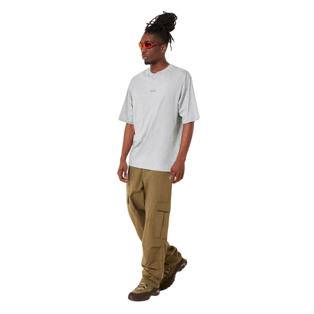 Oakley Stacked Metal T-Shirt - New Granite Heather