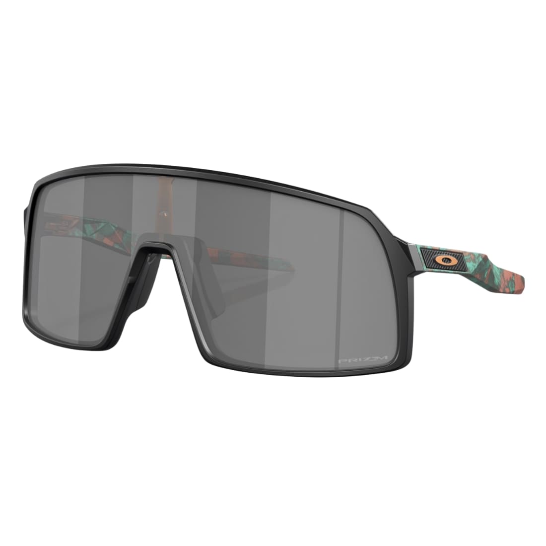 Oakley Sutro Sunglasses - Matte Black Patina/Prizm Black - Wrap Around Sunglasses by Oakley