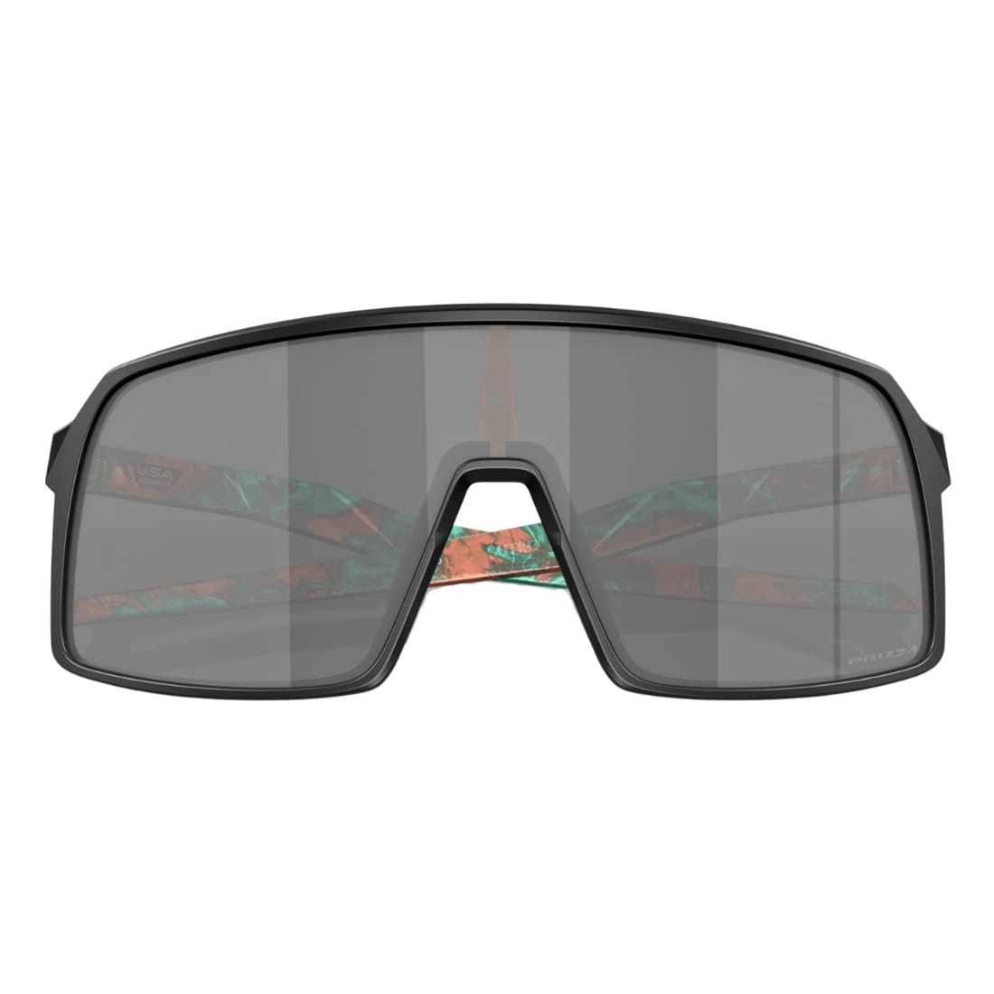 Oakley Sutro Sunglasses - Matte Black Patina/Prizm Black - Wrap Around Sunglasses by Oakley