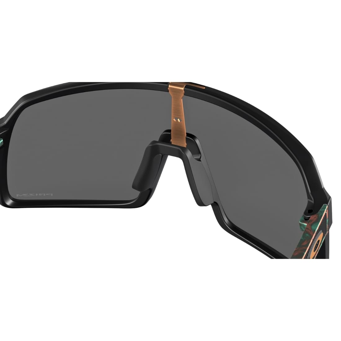 Oakley Sutro Sunglasses - Matte Black Patina/Prizm Black - Wrap Around Sunglasses by Oakley