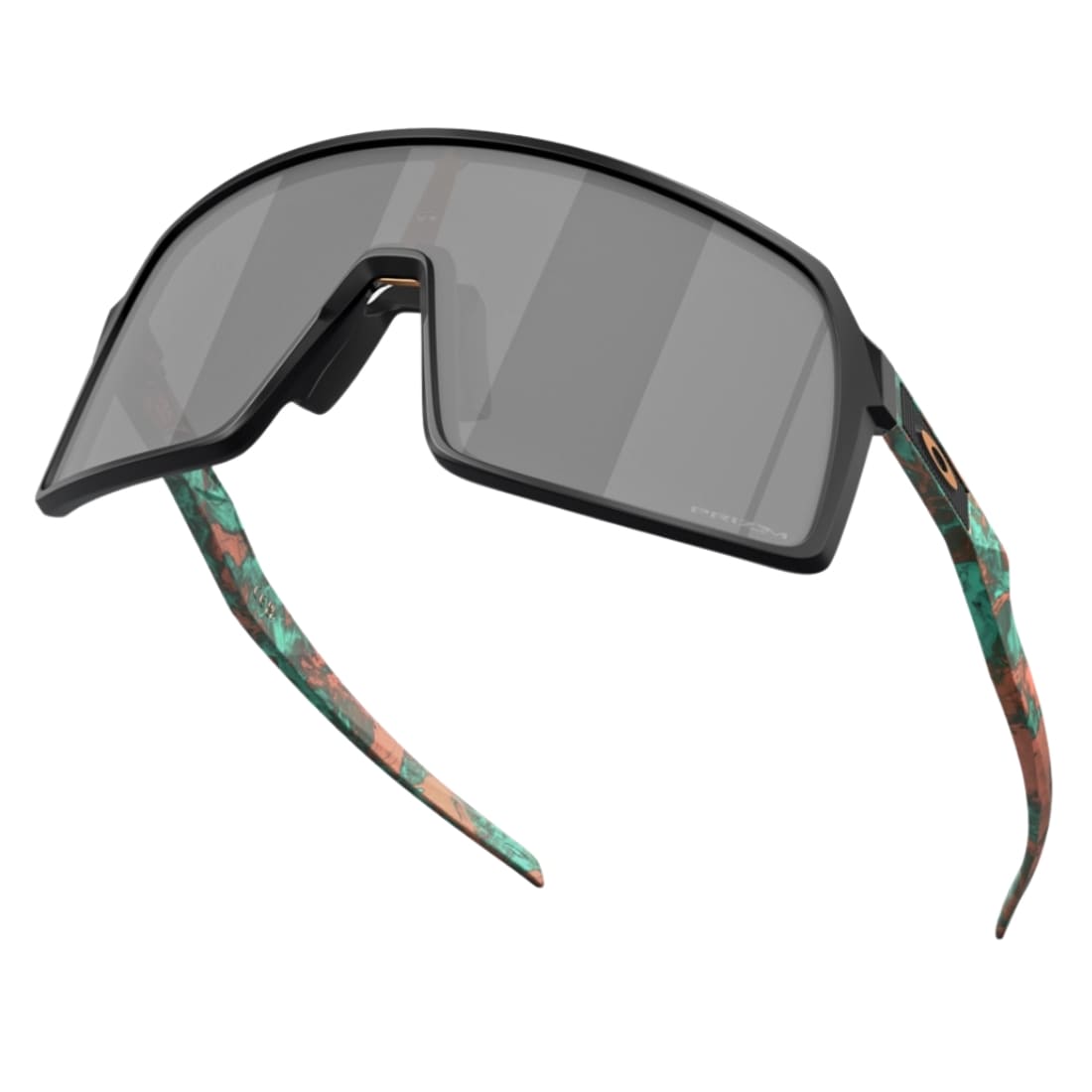 Oakley Sutro Sunglasses - Matte Black Patina/Prizm Black - Wrap Around Sunglasses by Oakley