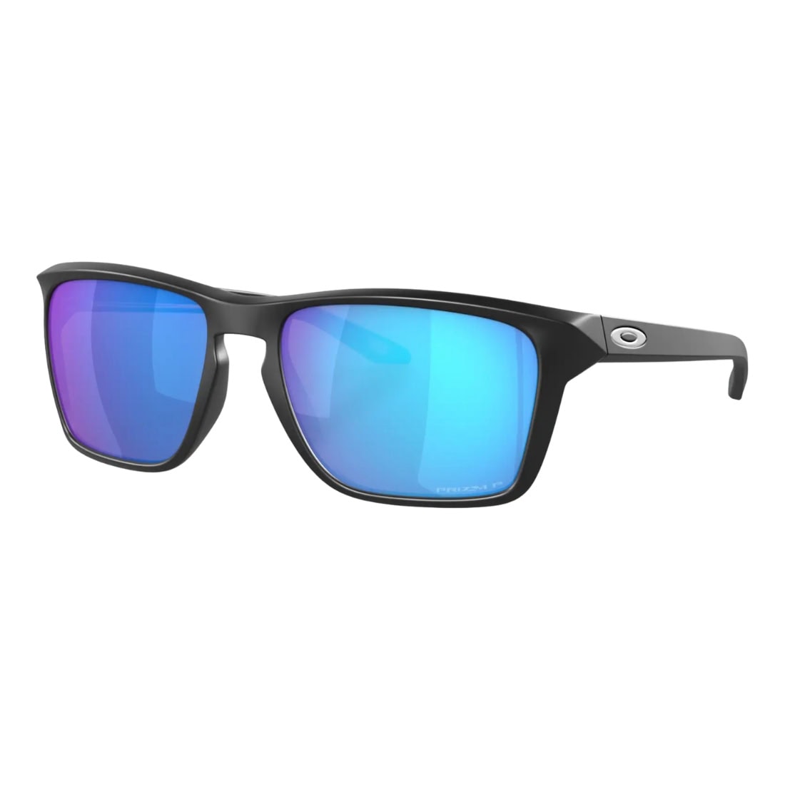 Oakley Sylas Sunglasses - Matte Black/Prizm Sapphire Irdium Polarised - Square/Rectangular Sunglasses by Oakley