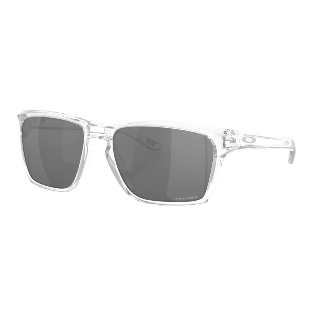 Oakley Sylas Sunglasses - Polished Clear/Prizm Black - Square/Rectangular Sunglasses by Oakley
