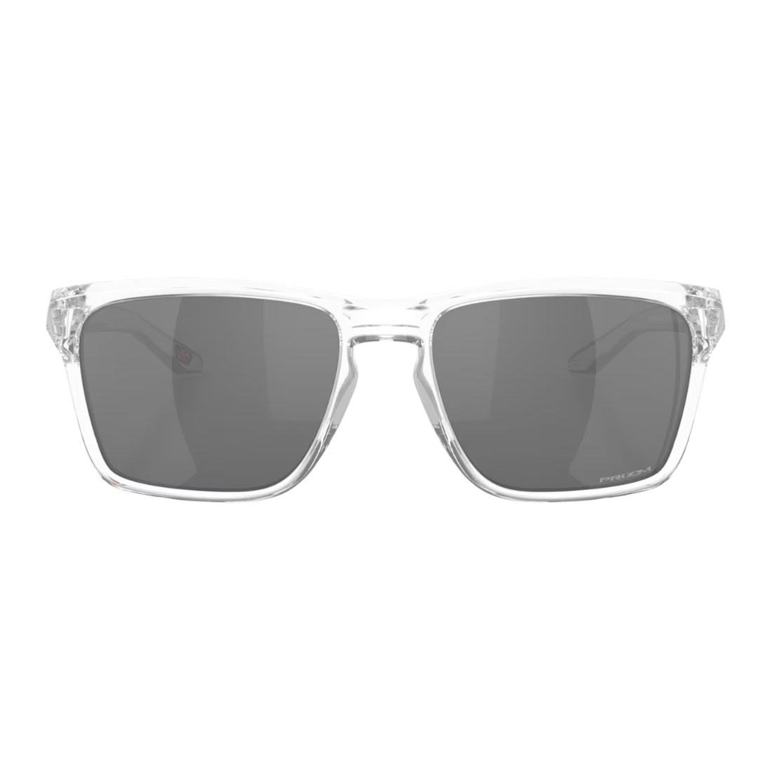 Oakley Sylas Sunglasses - Polished Clear/Prizm Black - Square/Rectangular Sunglasses by Oakley