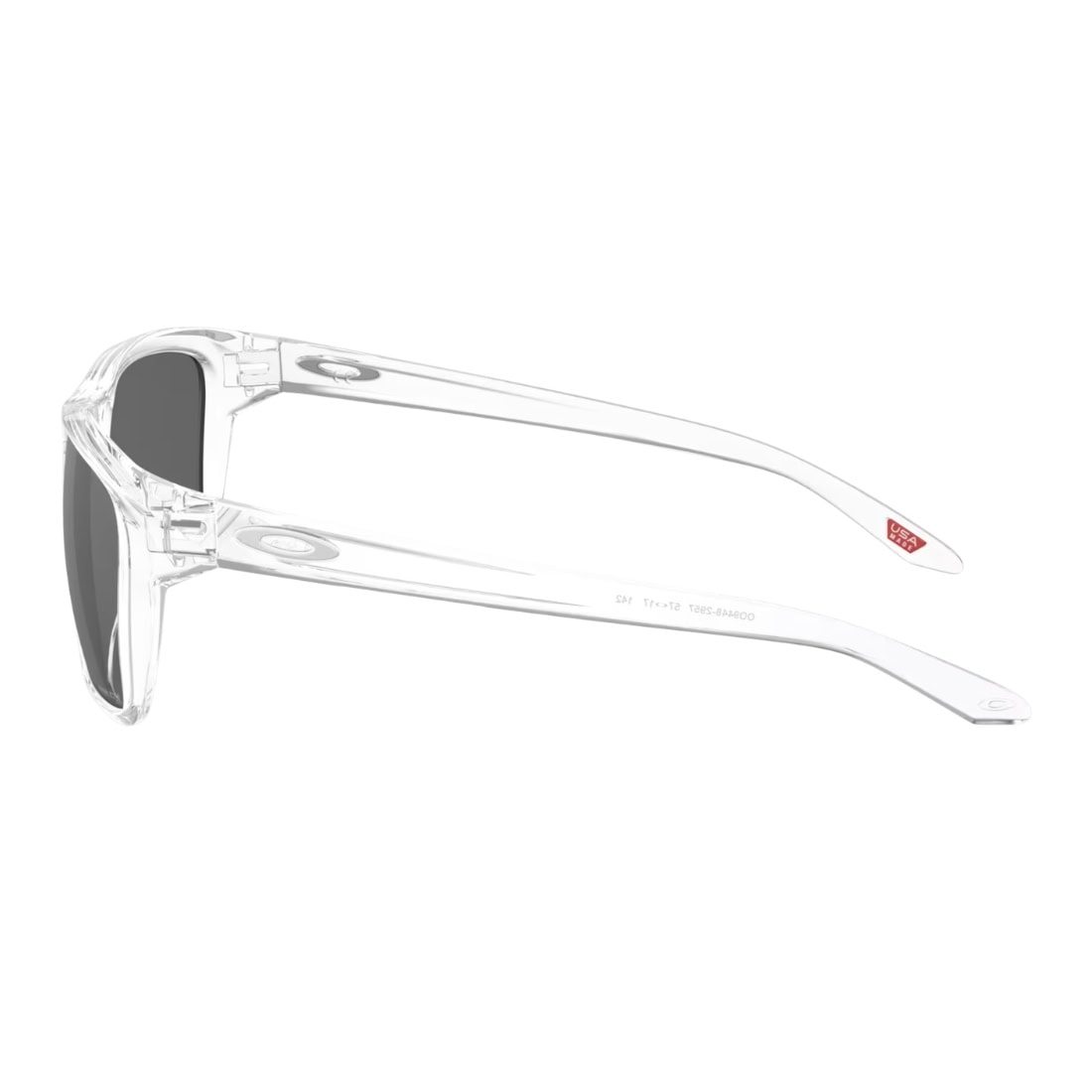 Oakley Sylas Sunglasses - Polished Clear/Prizm Black - Square/Rectangular Sunglasses by Oakley