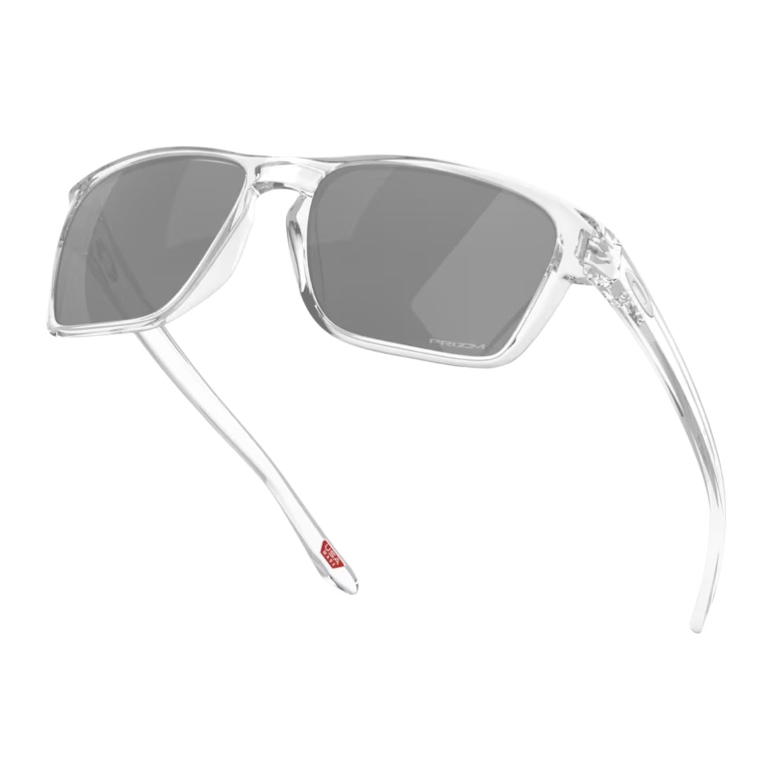 Oakley Sylas Sunglasses - Polished Clear/Prizm Black - Square/Rectangular Sunglasses by Oakley