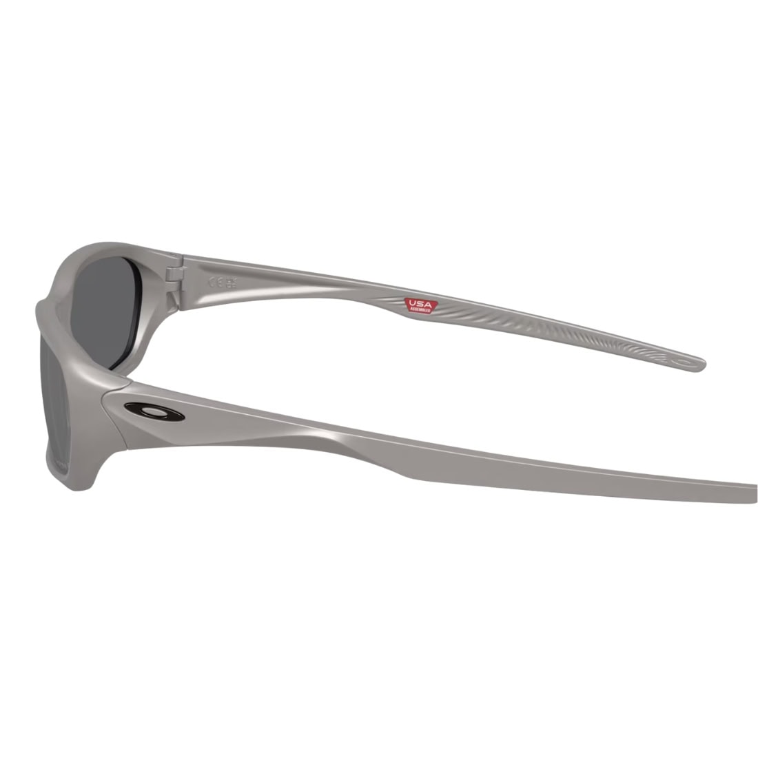 Oakley Terraforma Polarized Sunglasses - Titanium/Prizm Black Polarised - Square/Rectangular Sunglasses by Oakley