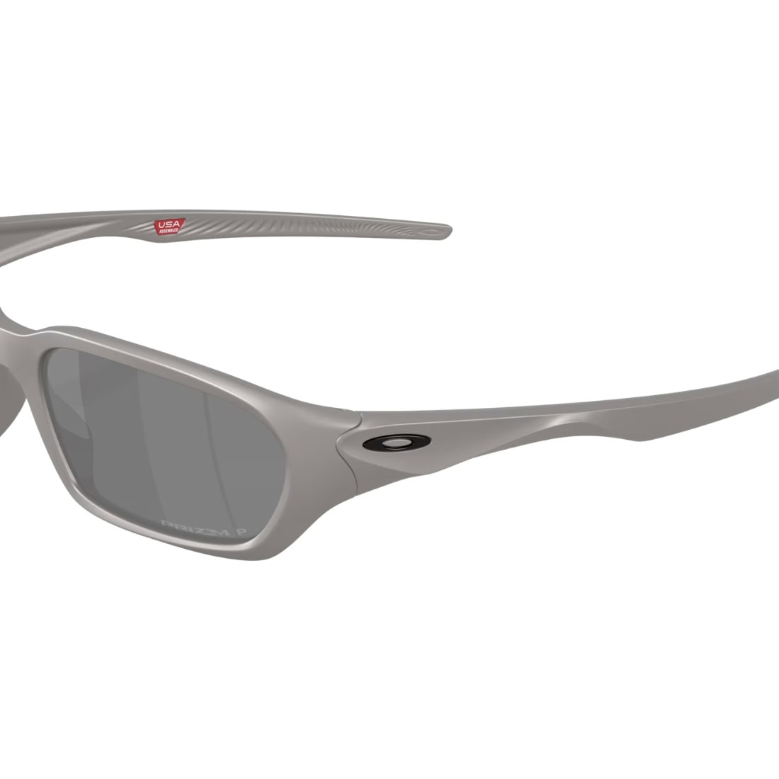 Oakley Terraforma Polarized Sunglasses - Titanium/Prizm Black Polarised - Square/Rectangular Sunglasses by Oakley