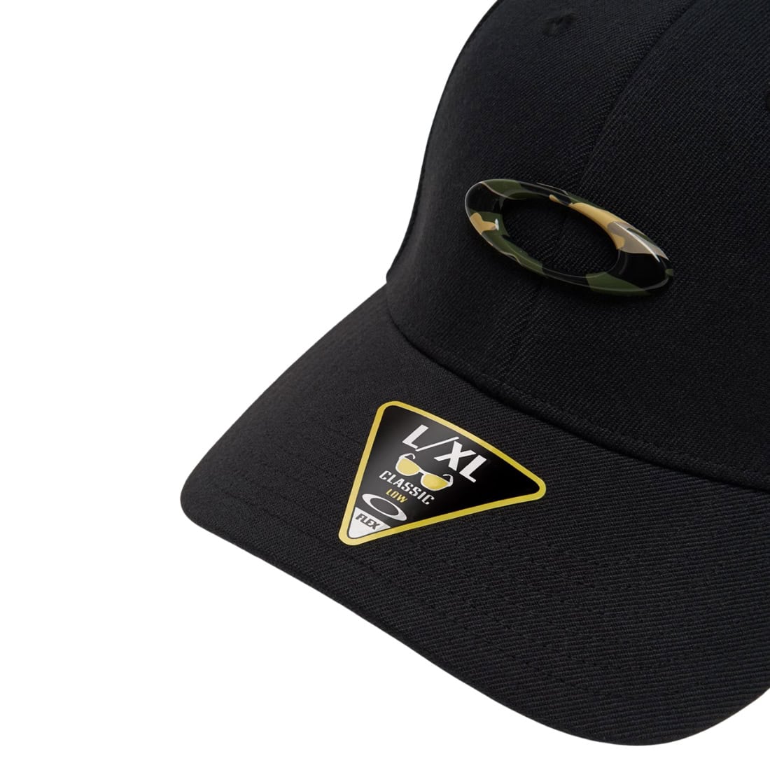 Oakley Tincan Cap - Black/Graphic Camo - Baseball Cap by Oakley L/XL (large/extra large)