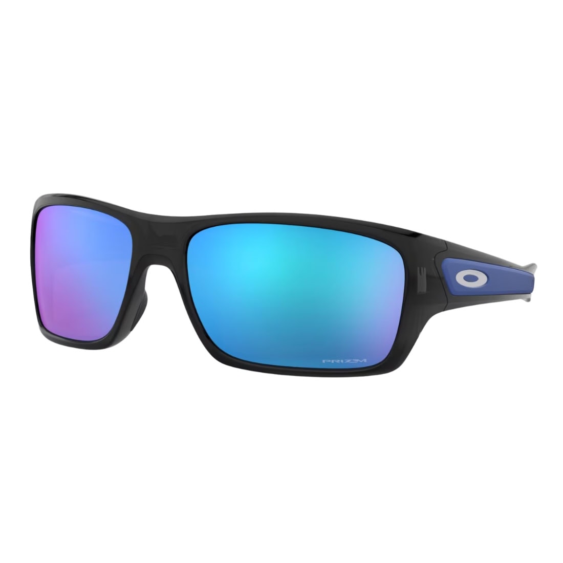 Oakley Turbine Sunglasses - Black Ink/Prizm Sapphire - Wrap Around Sunglasses by Oakley