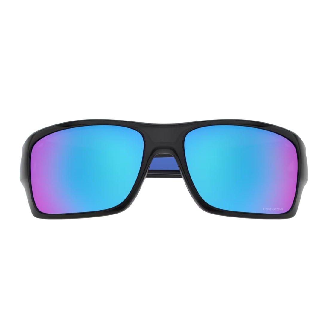 Oakley Turbine Sunglasses - Black Ink/Prizm Sapphire - Wrap Around Sunglasses by Oakley