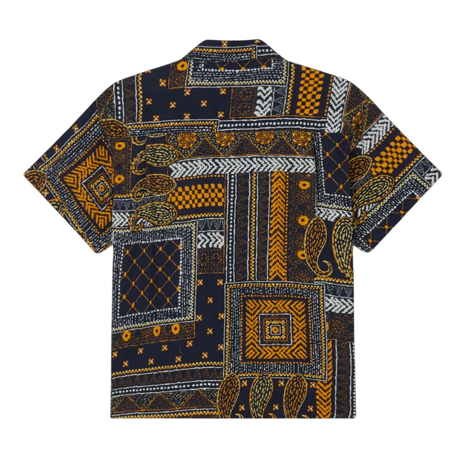 Obey Archie Woven Shirt - Navy Multi - Mens Casual Shirt by Obey