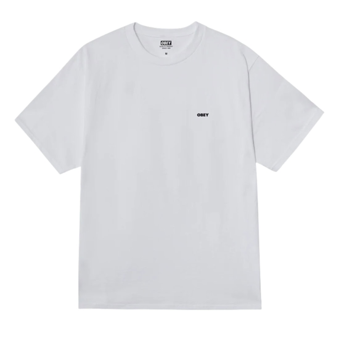 Obey Art Studio Flowers T-Shirt - White - Mens Graphic T-Shirt by Obey