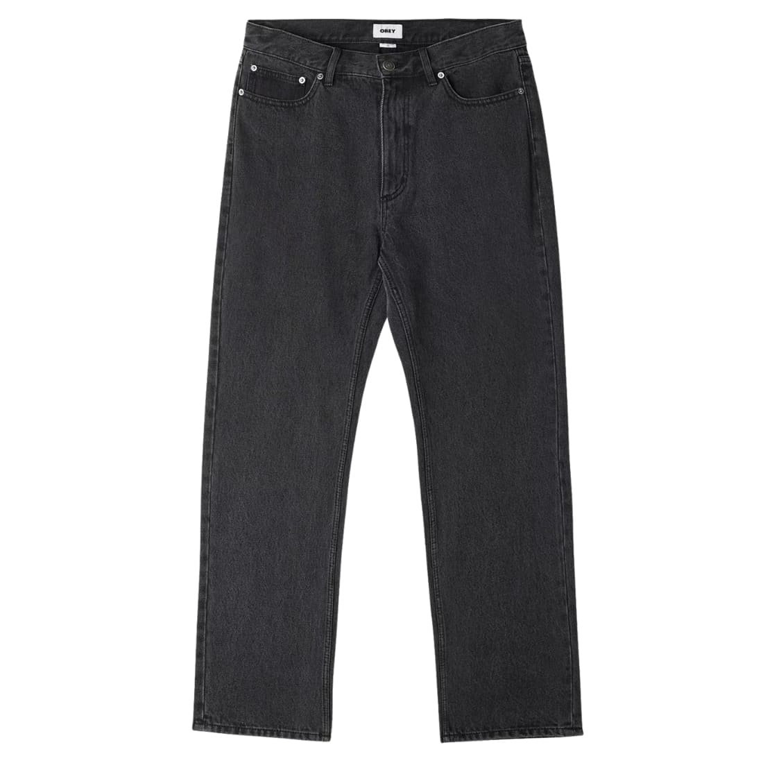 Obey Bender Denim - Faded Black - Mens Regular/Straight Denim Jeans by Obey