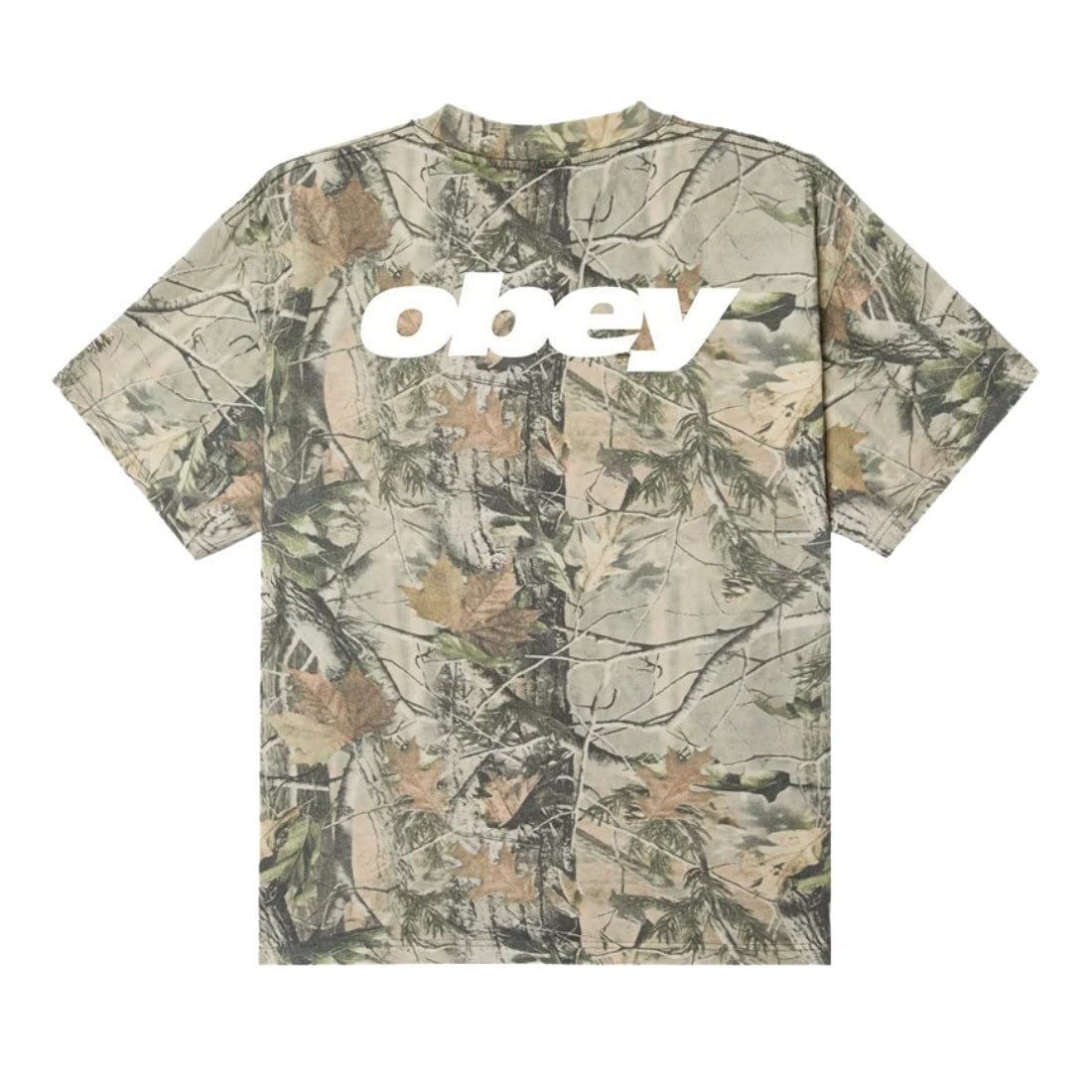 Obey Bounce T-Shirt - Leaf Camo - Mens Graphic T-Shirt by Obey