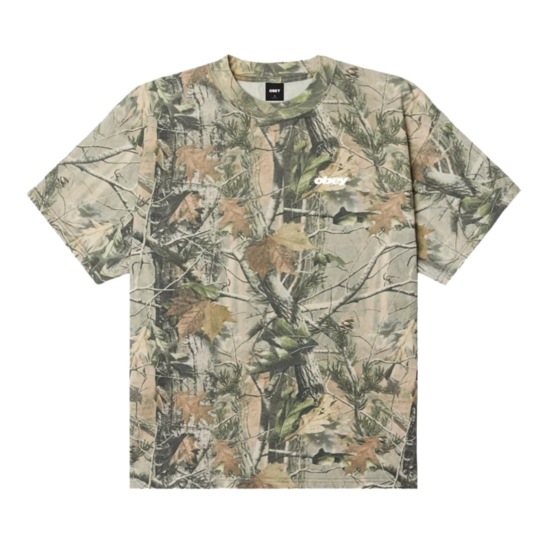 Obey Bounce T-Shirt - Leaf Camo - Mens Graphic T-Shirt by Obey