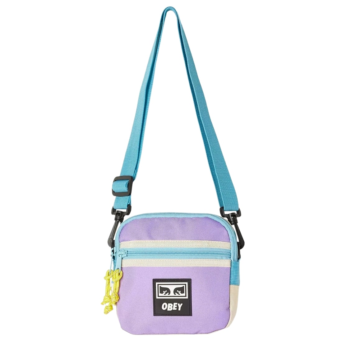 Obey Conditions Traveller Bag III - Purple Multi - Bum Bag by Obey One Size