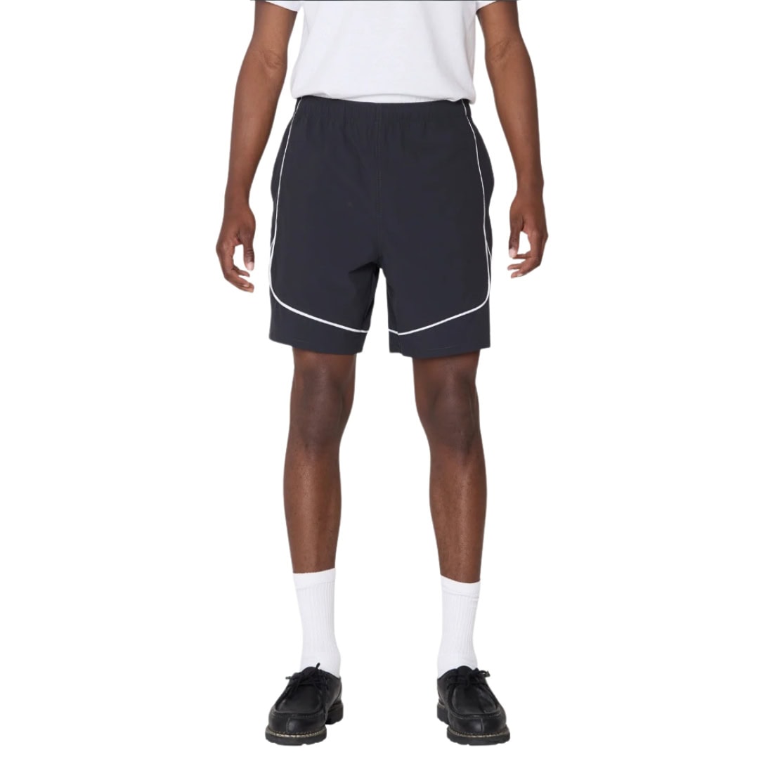 Obey Corner Short - Black - Mens Hybrid Shorts by Obey