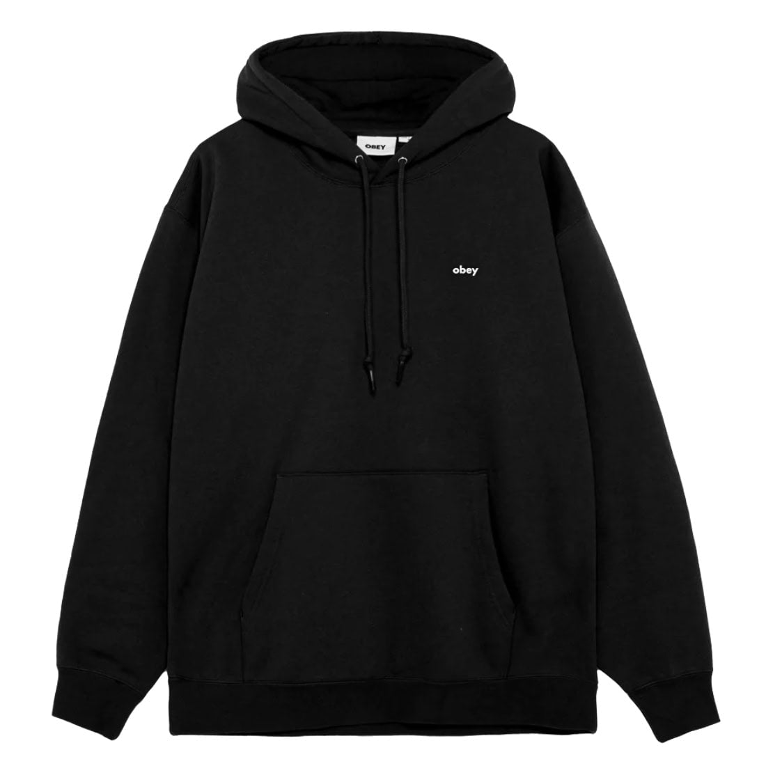 Obey Dalmation Premium Hood - Black - Mens Pullover Hoodie by Obey