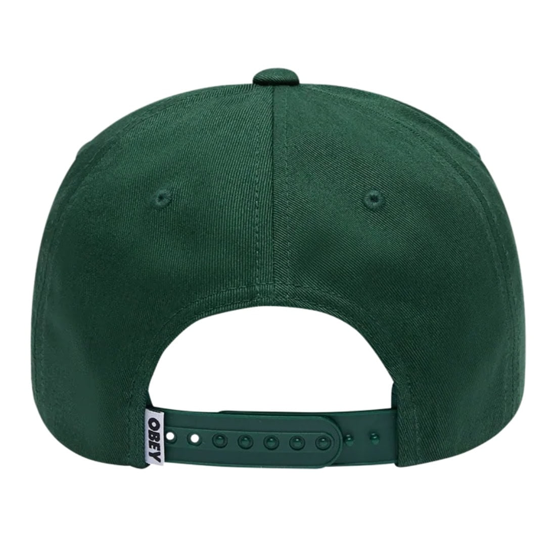 Obey Delta 5 Panel Snapback - Posy Green - Snapback Cap by Obey One Size
