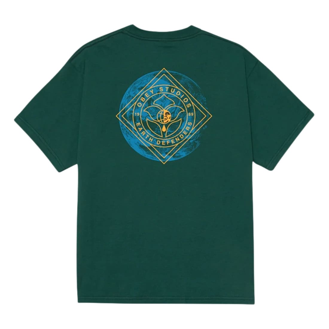 Obey Earth Defenders T-Shirt - Rainforest - Mens Graphic T-Shirt by Obey