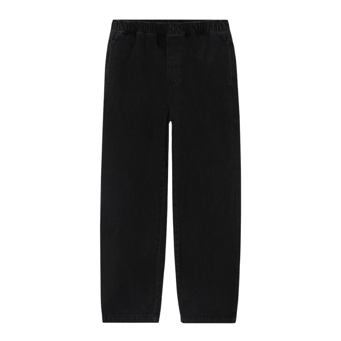 Obey Easy Denim Pant - Washed Black - Mens Relaxed/Loose Denim Jeans by Obey