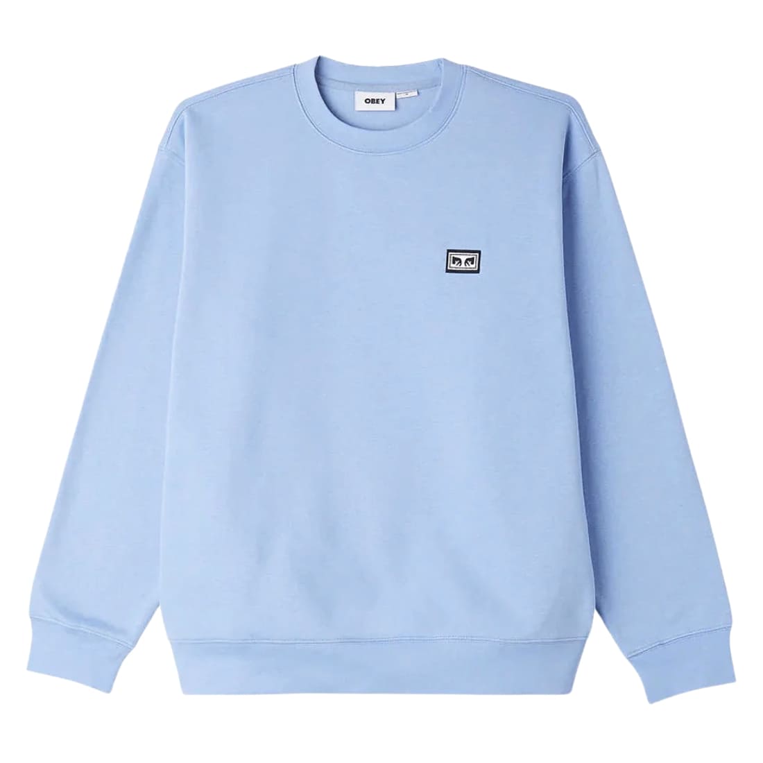 Obey Established Works Eyes Crew - Hydrangea - Mens Crew Neck Sweatshirt by Obey