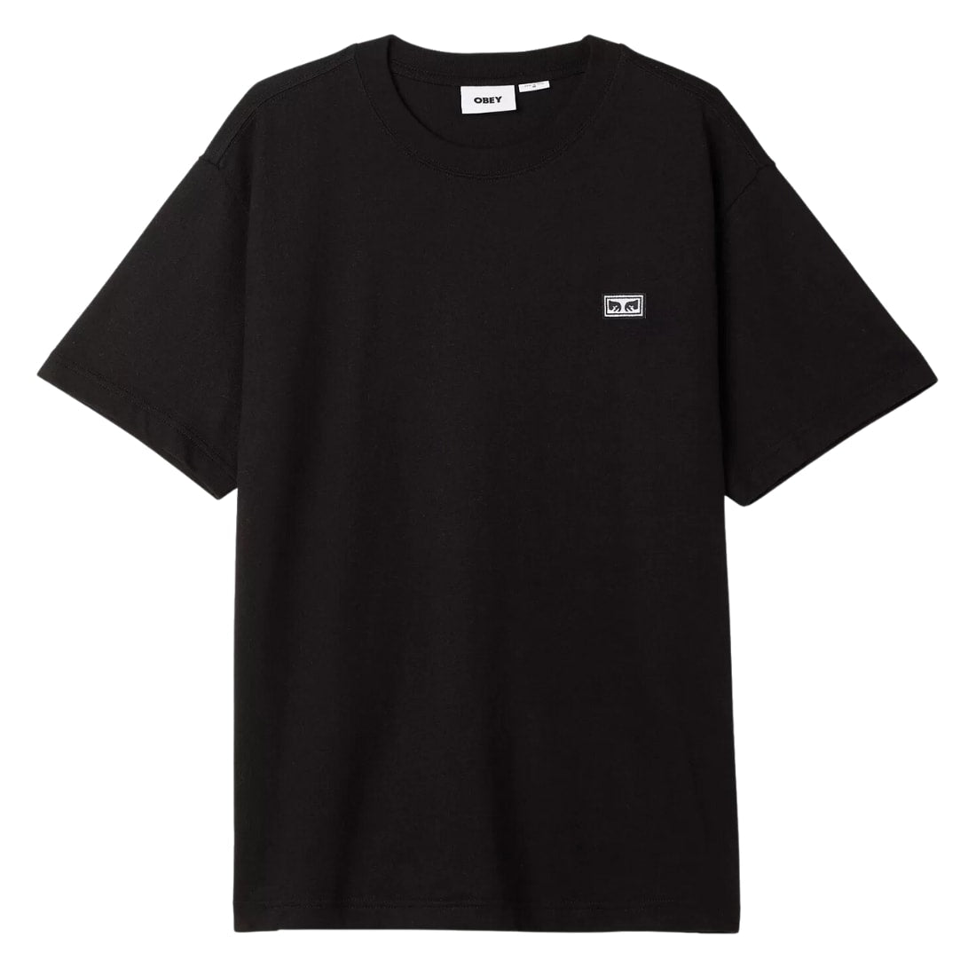 Obey Established Works Eyes T-Shirt - Black - Mens Graphic T-Shirt by Obey
