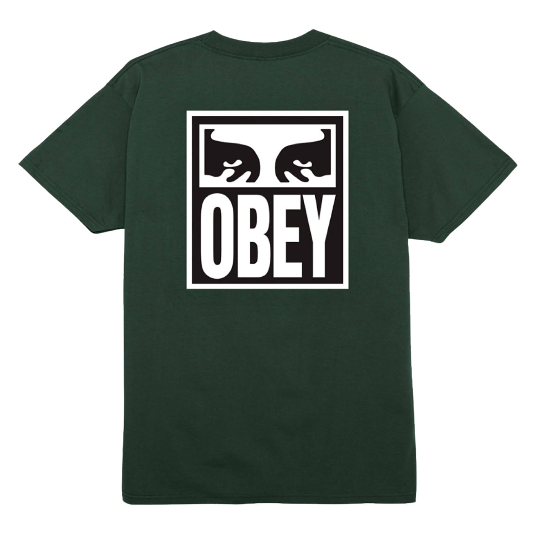 Obey Eyes Icon 2 T-Shirt - Forest Green - Mens Graphic T-Shirt by Obey