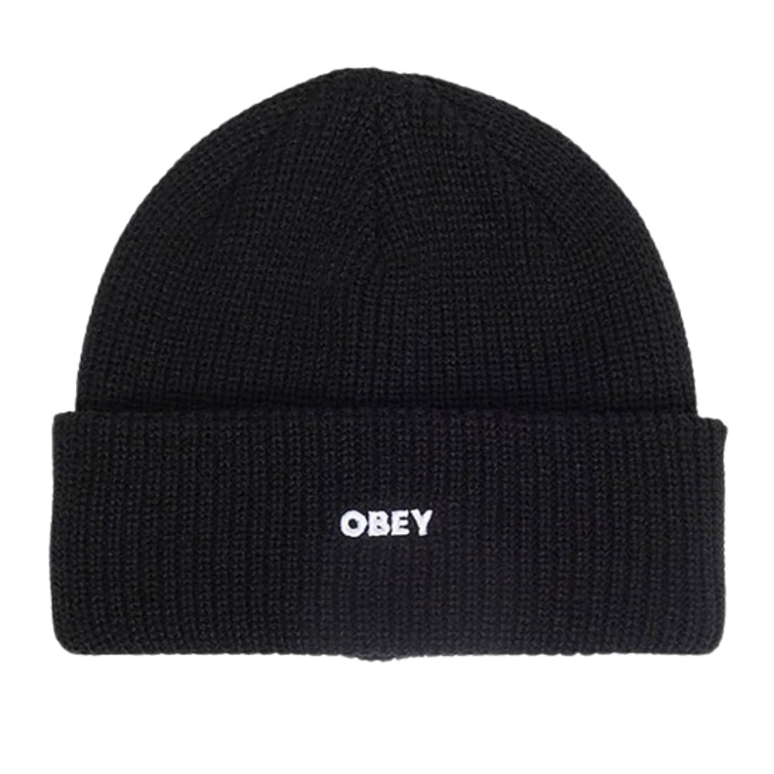 Obey Future Beanie - Black - Fold Beanie by Obey