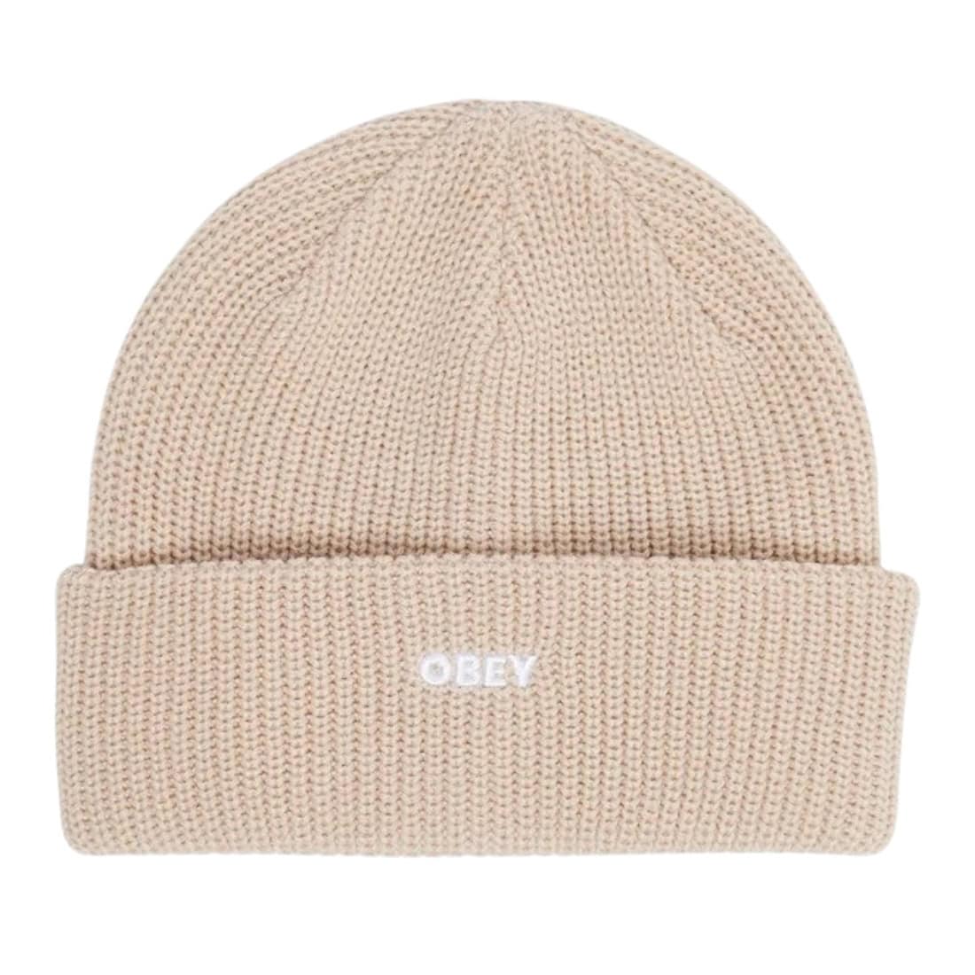 Obey Future Beanie - Silver Grey - Fold Beanie by Obey