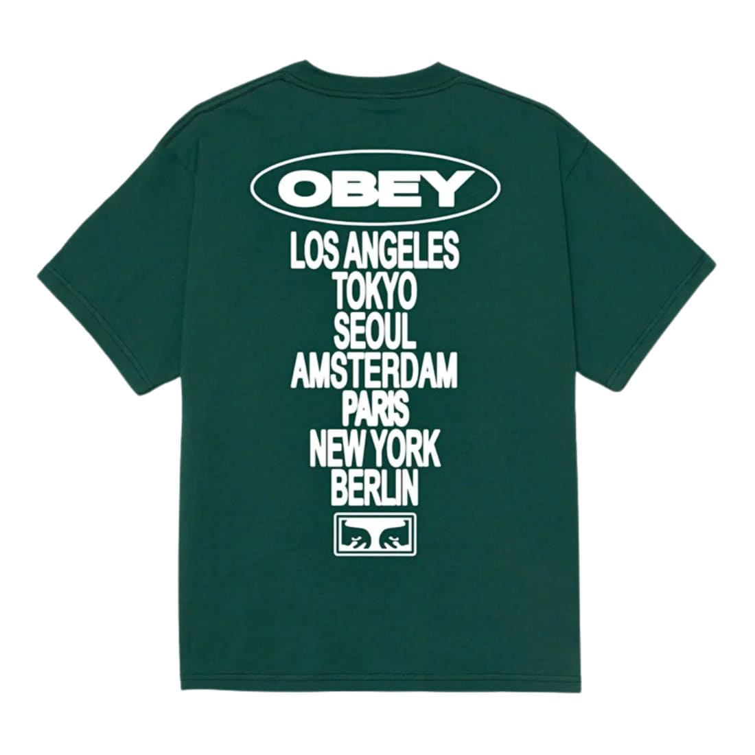 Obey Global Impact T-Shirt - Rainforest - Mens Graphic T-Shirt by Obey