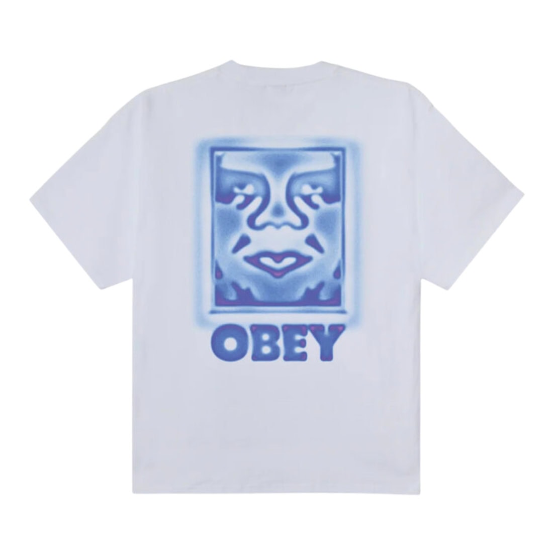 Obey Heat Map T-Shirt - White - Mens Graphic T-Shirt by OBEY