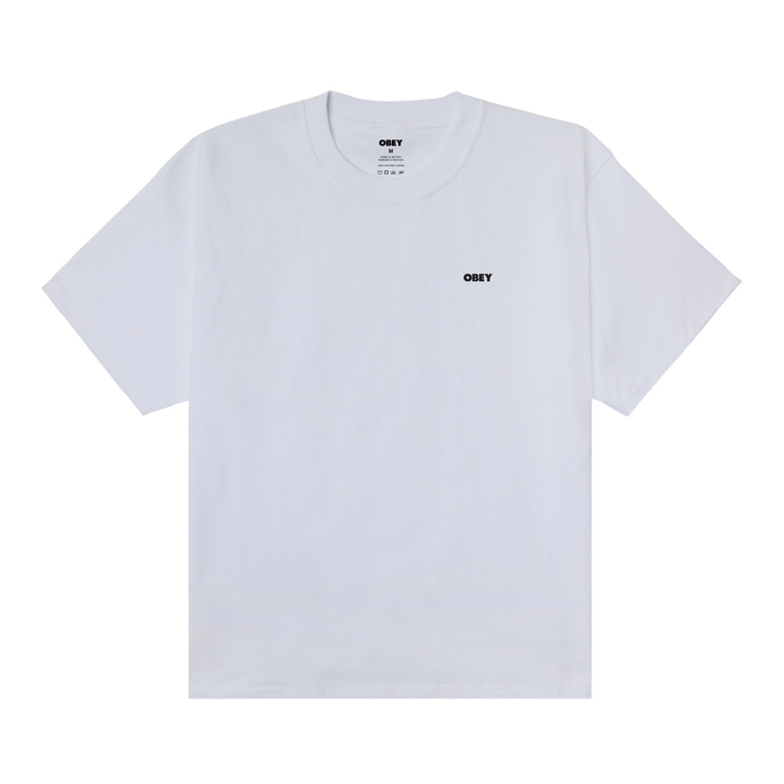 Obey Heat Map T-Shirt - White - Mens Graphic T-Shirt by OBEY
