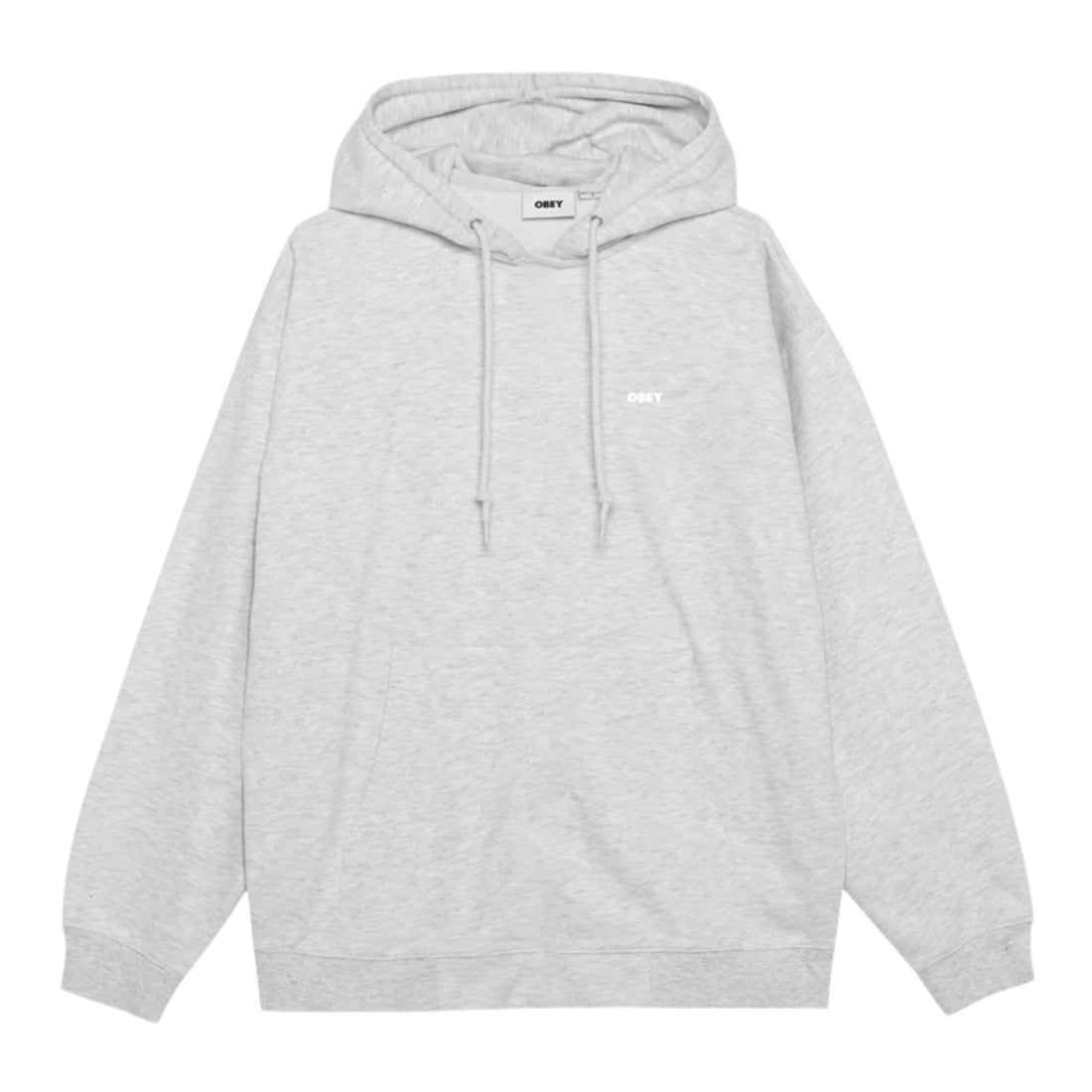 Obey Icon Eye Wreath Hoodie - Heather Grey - Mens Pullover Hoodie by Obey