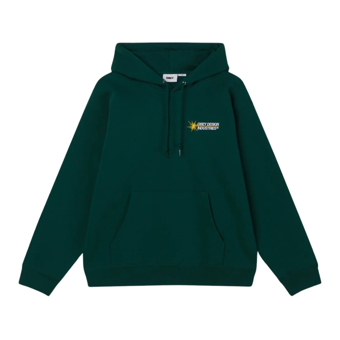 Obey Industries Hoodie - Rain Forest - Mens Pullover Hoodie by Obey