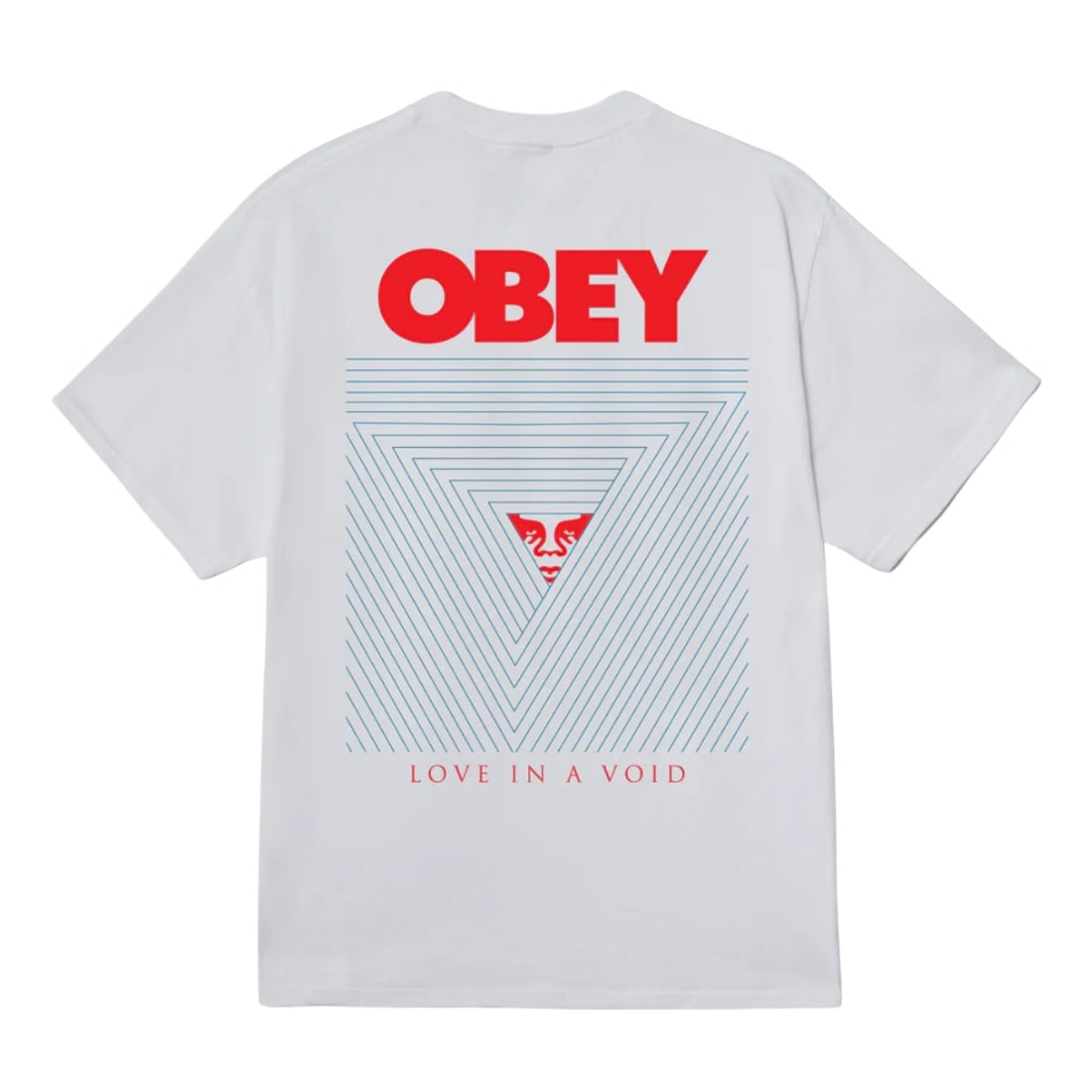 Obey Love In A Void T-Shirt - White - Mens Graphic T-Shirt by Obey