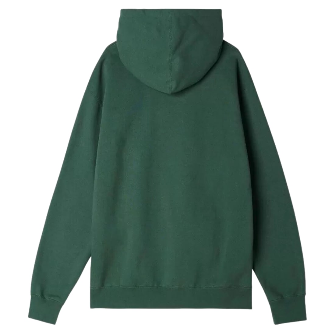 Obey Lowercase Mini Box Hood - Dark Cedar - Mens Pullover Hoodie by Obey