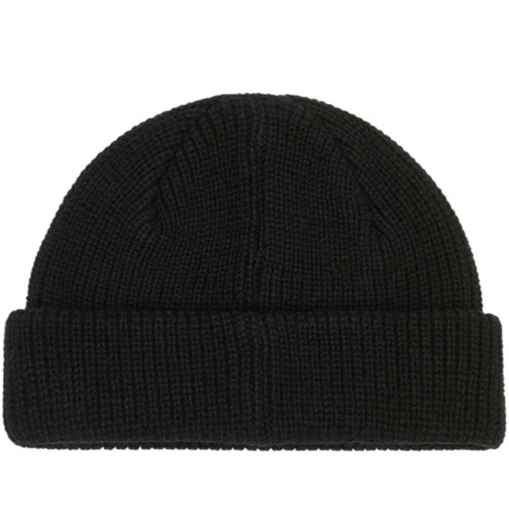 Obey Micro Beanie - Black - Fold Beanie by Obey