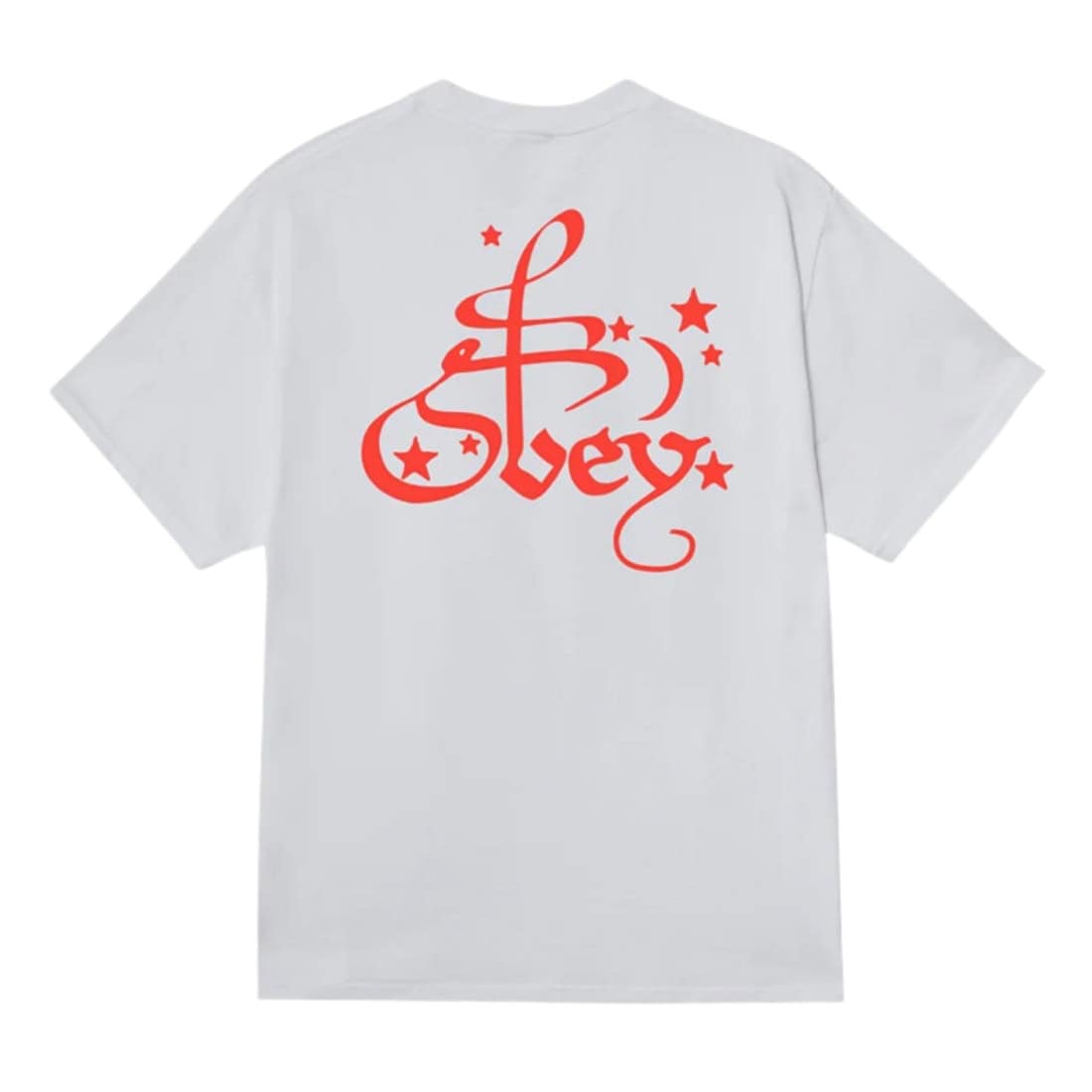 Obey Moon & Stars T-Shirt - White - Mens Graphic T-Shirt by Obey