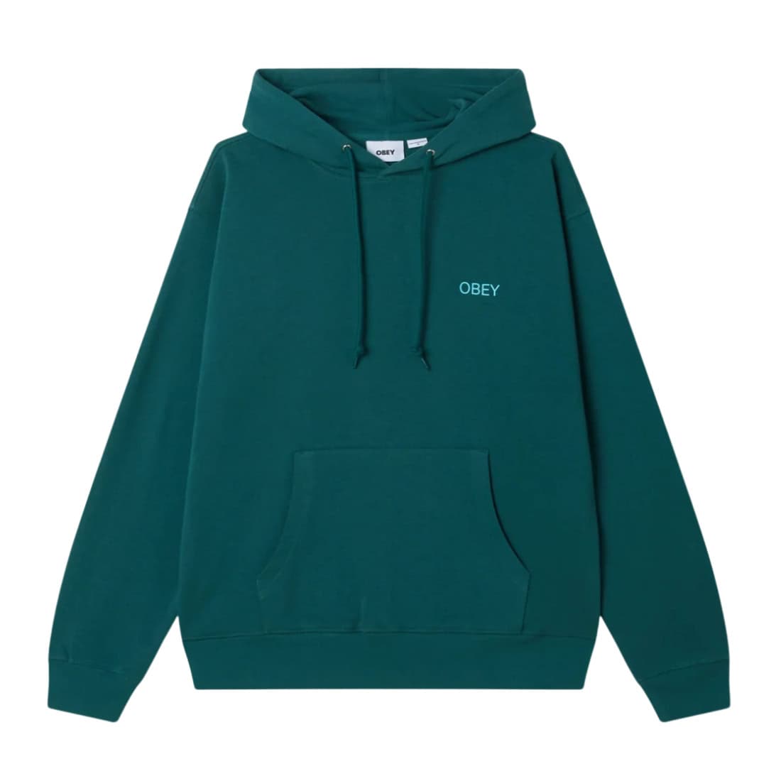 Obey Nouveau Angel Hoodie - Mediterranea - Mens Pullover Hoodie by Obey