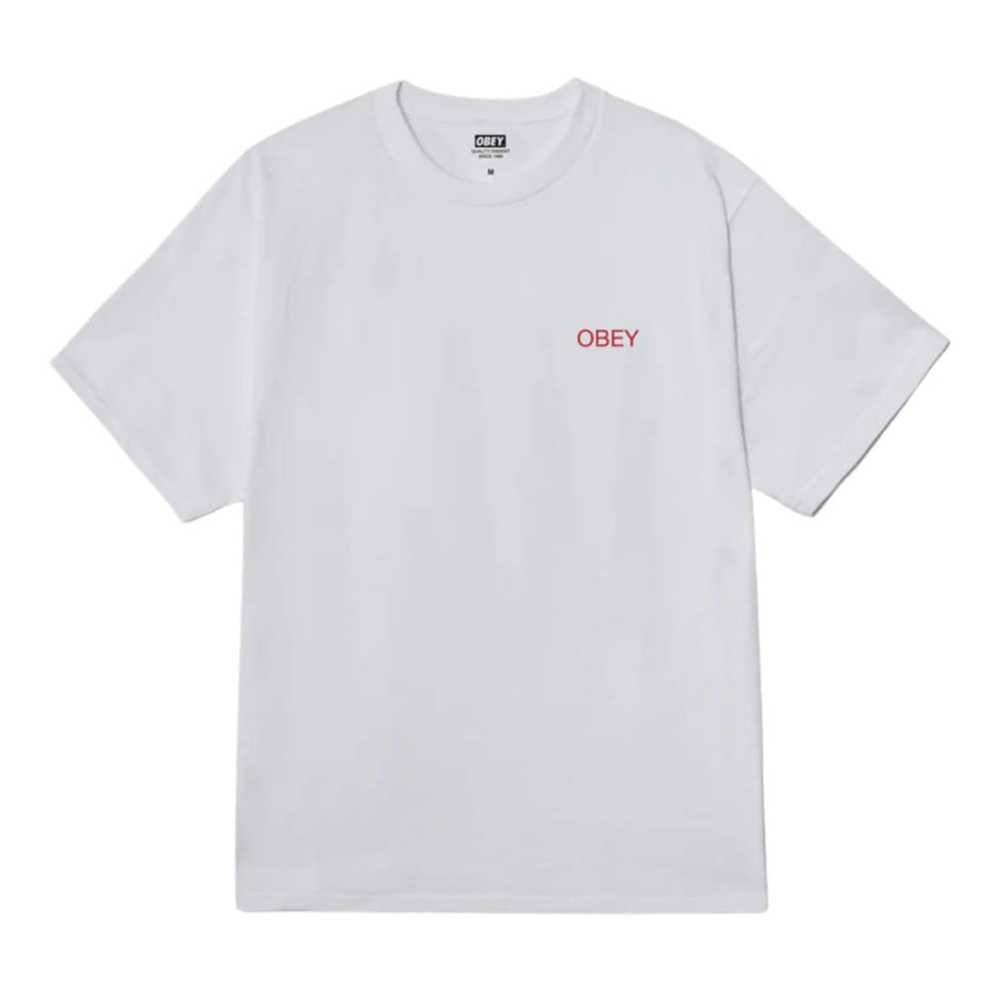 Obey Nouveau Angel T-Shirt - White - Mens Graphic T-Shirt by Obey