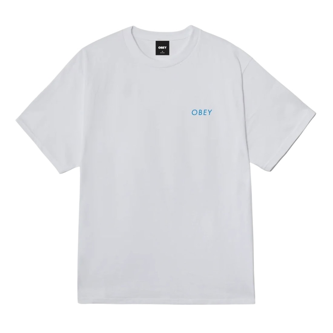Obey Peace Brick T-Shirt - White - Mens Graphic T-Shirt by Obey