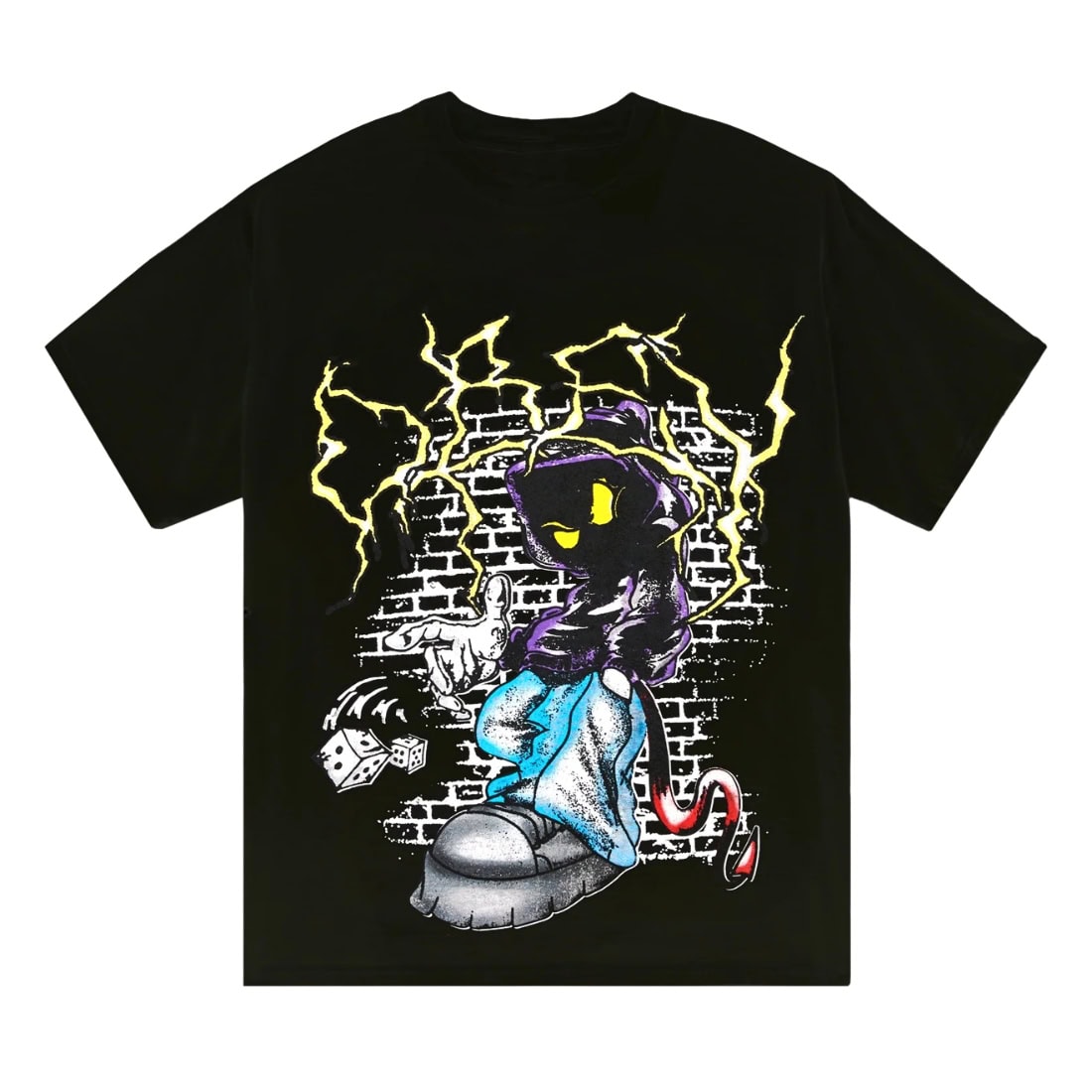 Obey Roll The Dice T-Shirt - Black - Mens Graphic T-Shirt by Obey