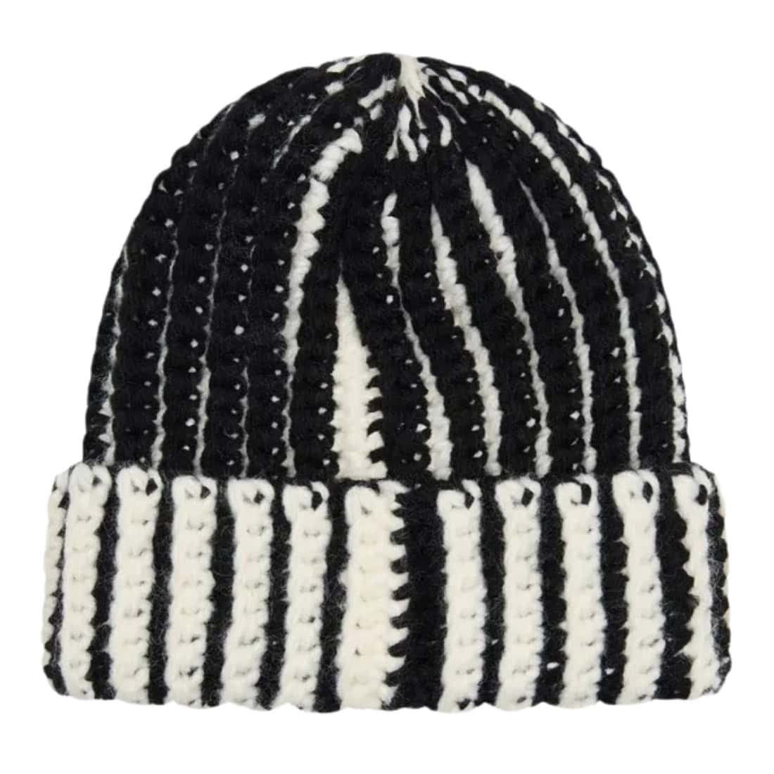 Obey Scout Chunky Beanie - Black Multi - Fold Beanie by Obey