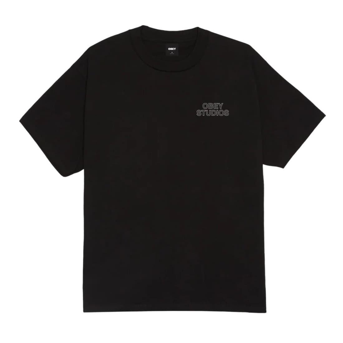 Obey Spectrum T-Shirt - Black - Mens Graphic T-Shirt by Obey