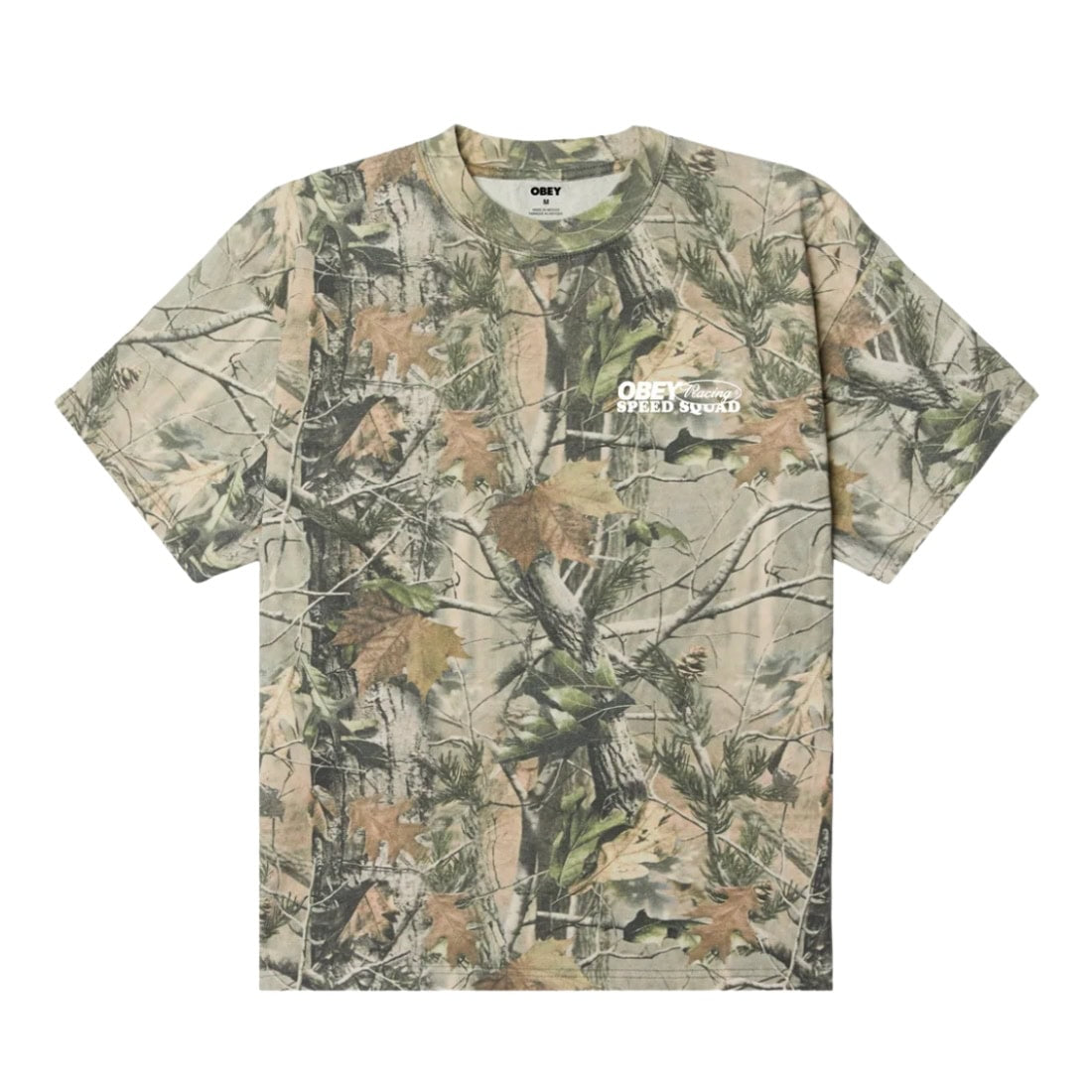 Obey Speed Squad T-Shirt - Leaf Camo - Mens Graphic T-Shirt by Obey
