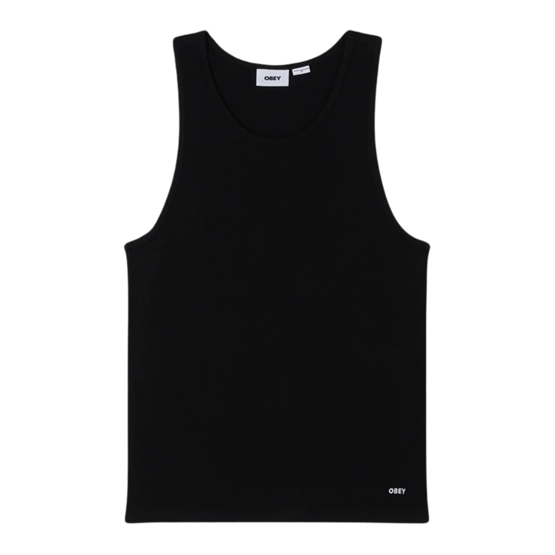 Obey Standard Rib Tank Top Vest 2 Pack - Black - Mens Skate Brand Vest/Tank Top by Obey